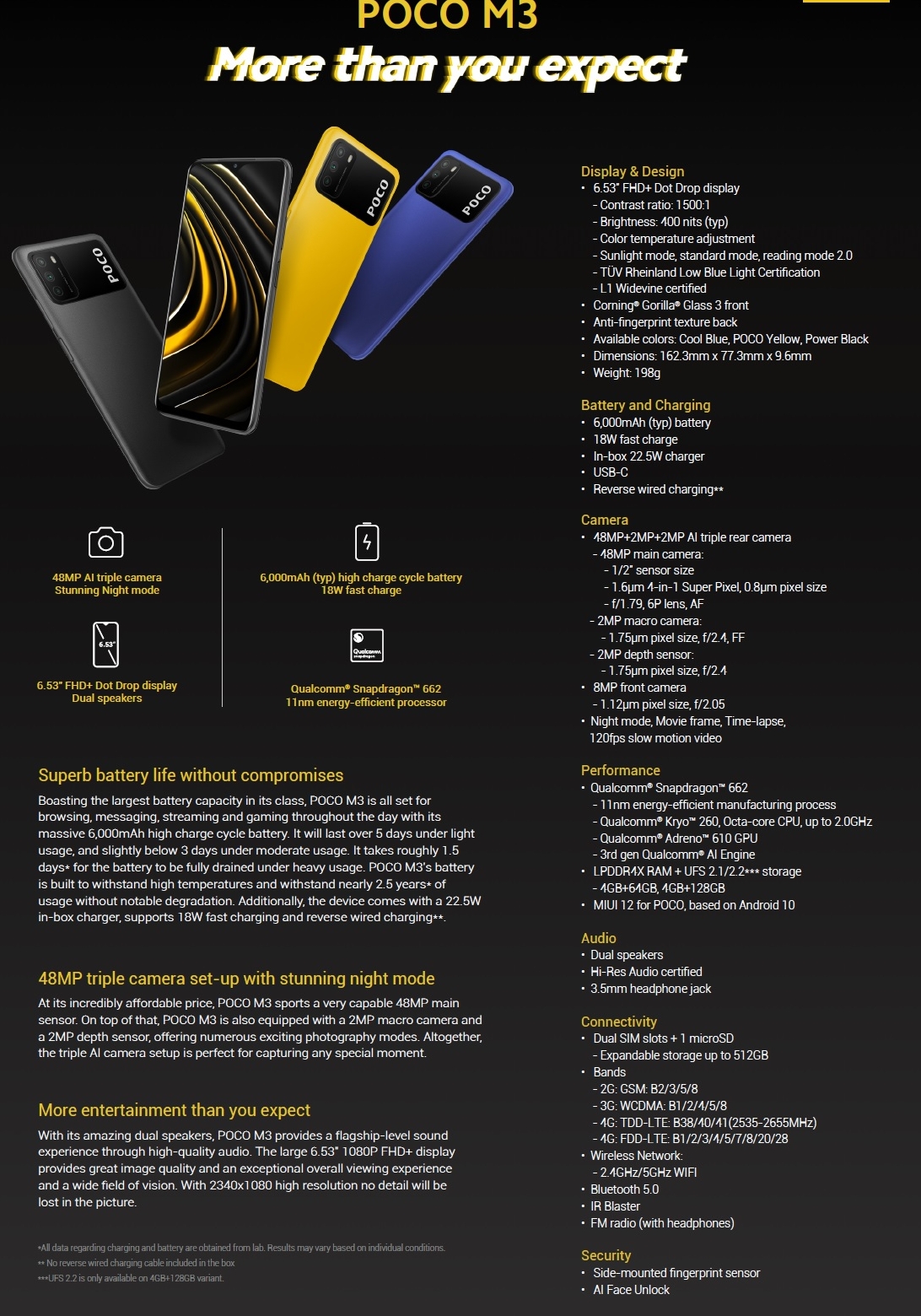 Xiaomi presenta POCO M3 il nuovo campione dell?entertainment 